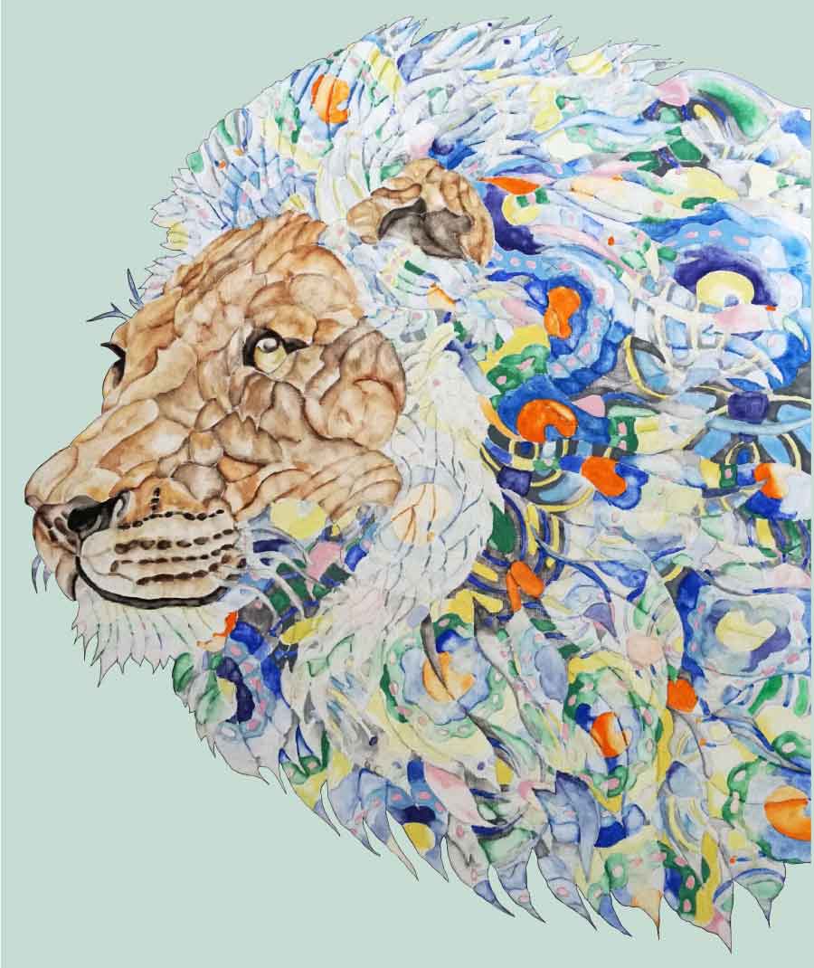 OCEAN DAYDREAMING LION SERIES